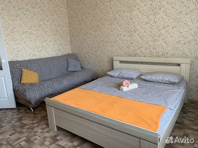 

1-к. квартира, 44 м², 2 кровати