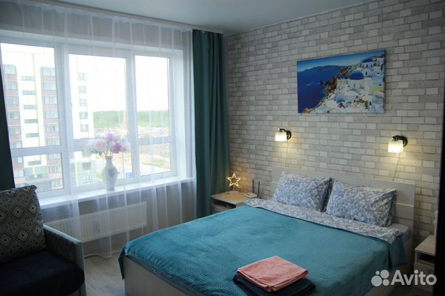 

1-к. квартира, 32 м², 2 кровати