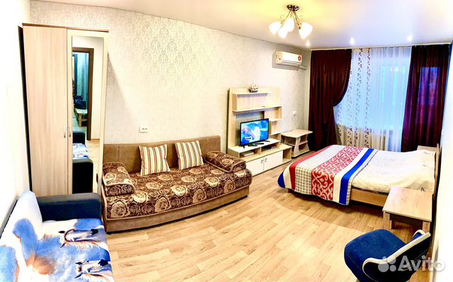 

1-к. квартира, 34 м², 2 кровати