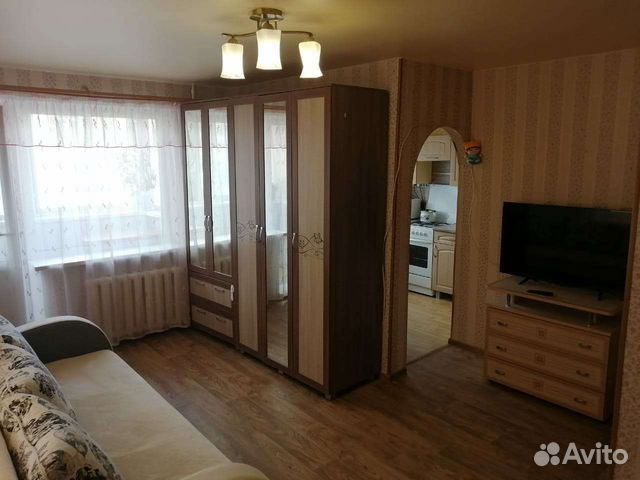 

1-к. квартира, 32 м², 2 кровати