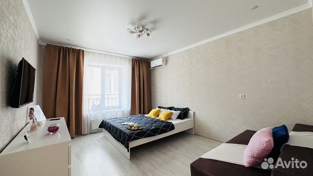 

1-к. квартира, 45 м², 3 кровати