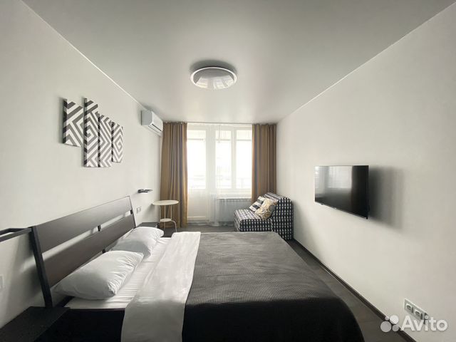 

1-к. квартира, 37 м², 2 кровати