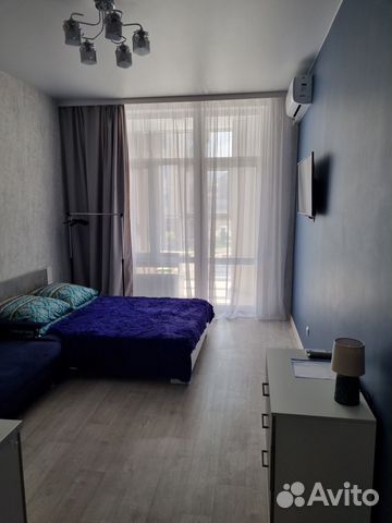 

Квартира-студия, 29 м², 2 кровати