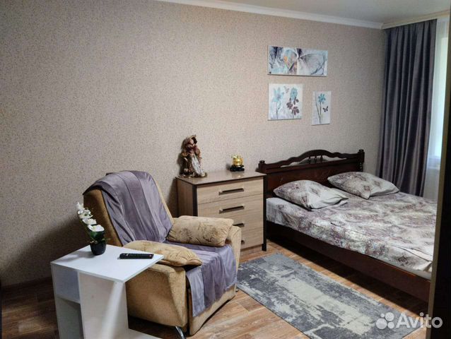 

1-к. квартира, 38 м², 2 кровати