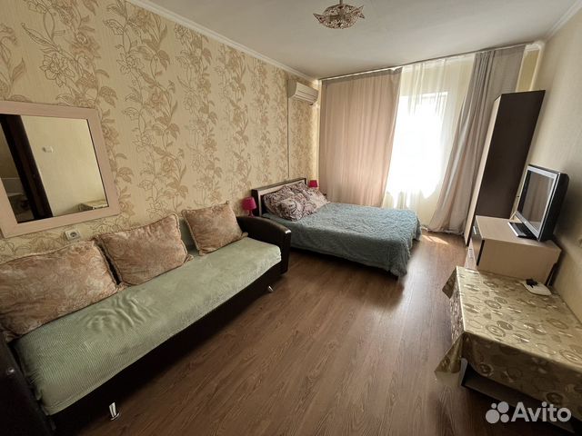 

1-к. квартира, 40 м², 2 кровати