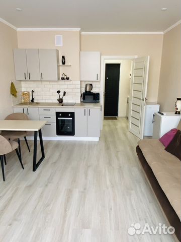 

Квартира-студия, 24 м², 2 кровати