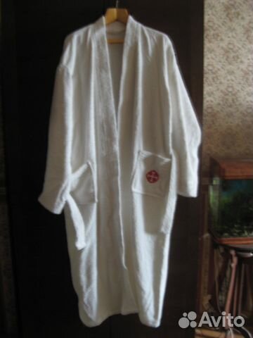 Мужской махр. халат, разм 48-50/170-176, нов/упак Мужской махр. халат, разм 48-50/170-176, нов/упак