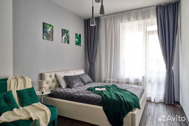 

Квартира-студия, 25 м², 2 кровати