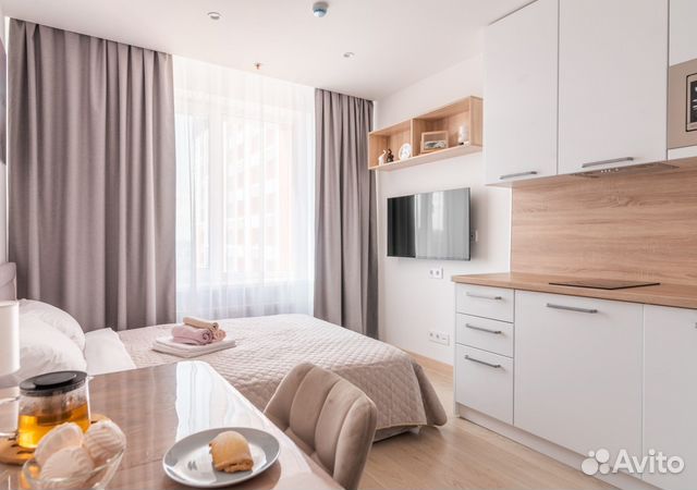 

Квартира-студия, 20 м², 1 кровать