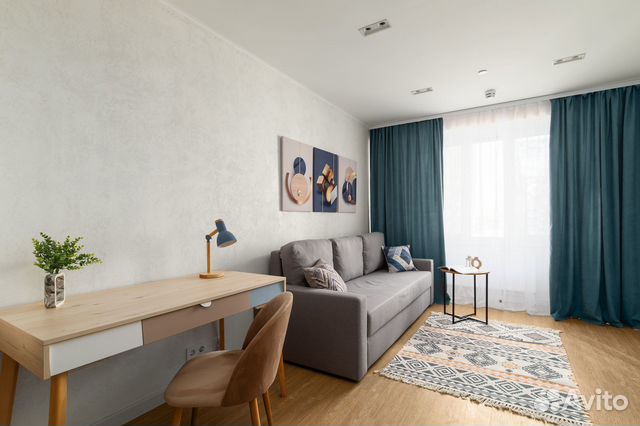

1-к. квартира, 47 м², 2 кровати