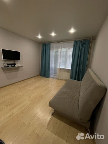 

1-к. квартира, 34 м², 2 кровати