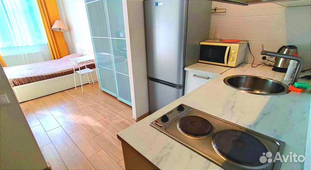 

Квартира-студия, 29,9 м², 2 кровати