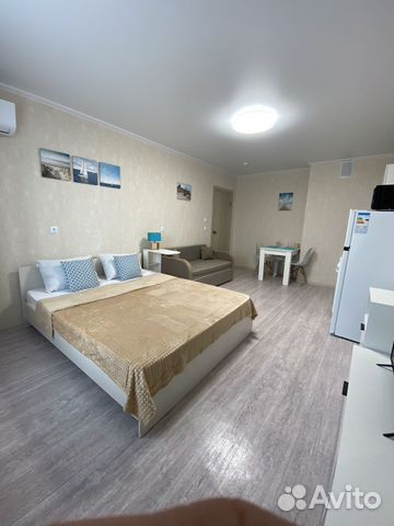 

Квартира-студия, 27 м², 2 кровати
