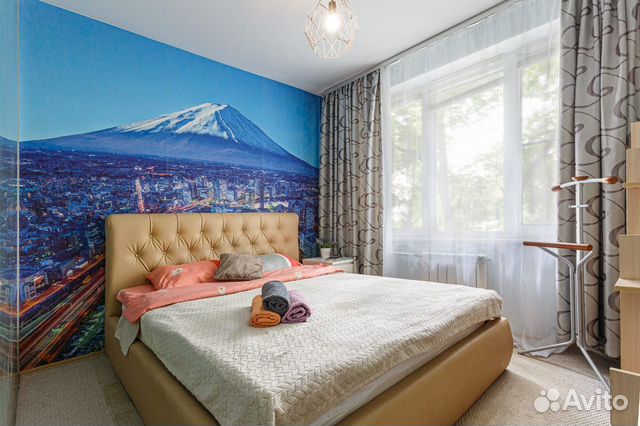 

1-к. квартира, 34 м², 3 кровати