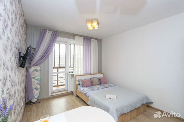 

Квартира-студия, 28 м², 3 кровати