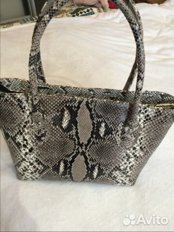 Сумка кожа питона Сумка кожа питона