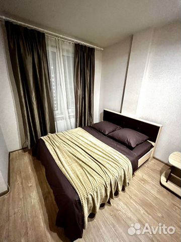 

1-к. квартира, 45 м², 2 кровати