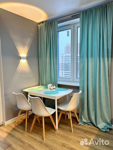 

1-к. квартира, 44 м², 2 кровати