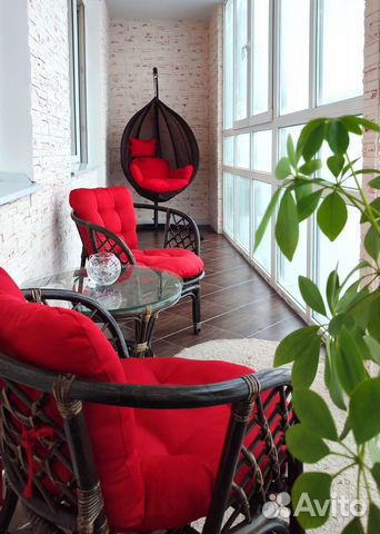 

1-к. квартира, 55 м², 3 кровати