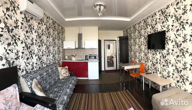 

Квартира-студия, 34 м², 1 кровать