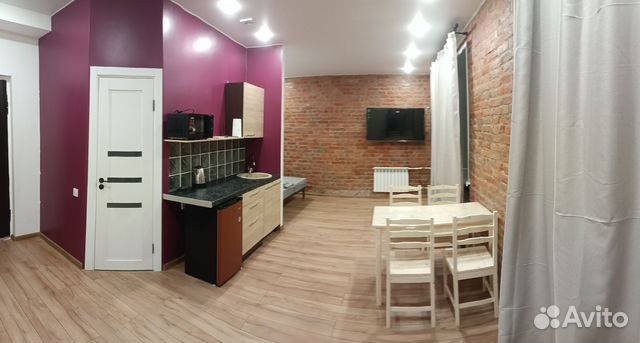 

Квартира-студия, 34 м², 2 кровати