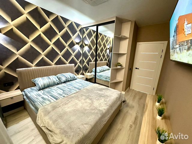 

1-к. квартира, 39 м², 2 кровати