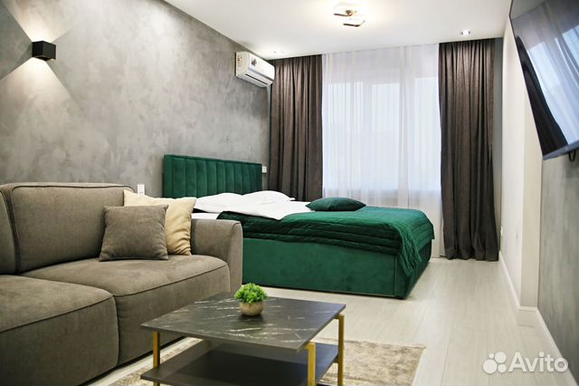 

1-к. квартира, 45 м², 2 кровати