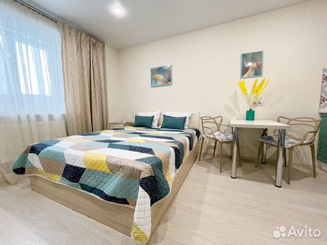 

Квартира-студия, 28 м², 2 кровати