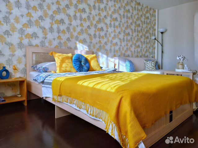 

1-к. квартира, 34 м², 3 кровати