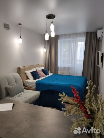 

Квартира-студия, 28 м², 2 кровати