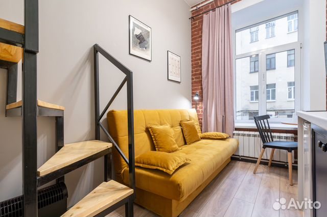 

Квартира-студия, 17 м², 2 кровати