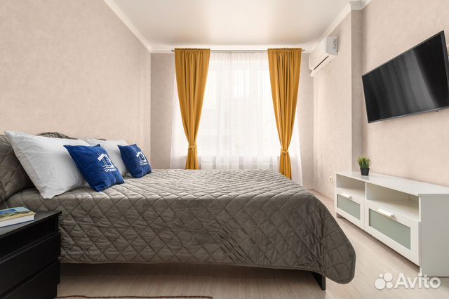 

1-к. квартира, 45 м², 2 кровати