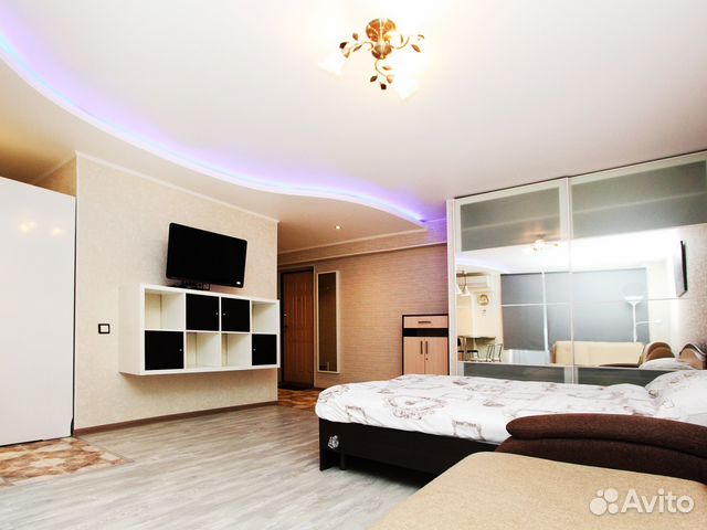 

1-к. квартира, 45 м², 2 кровати