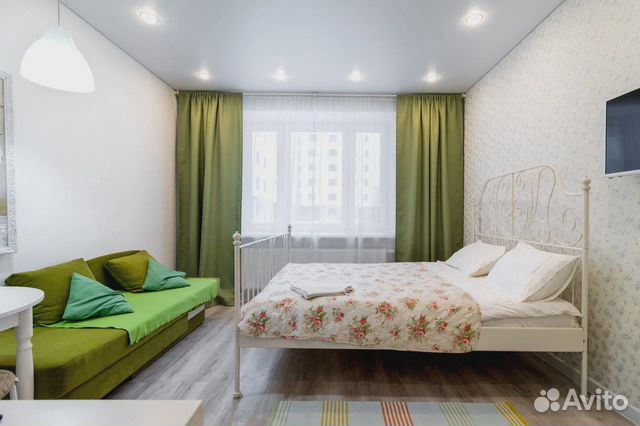 

Квартира-студия, 25 м², 2 кровати