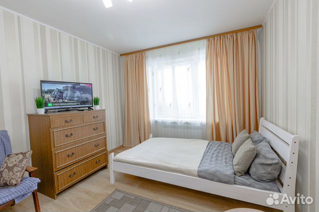 

1-к. квартира, 42 м², 3 кровати