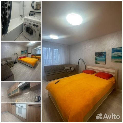 

1-к. квартира, 34 м², 1 кровать