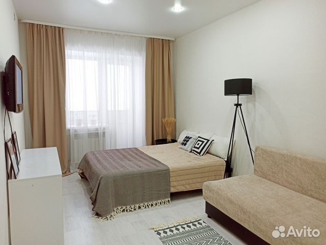 

1-к. квартира, 32 м², 2 кровати