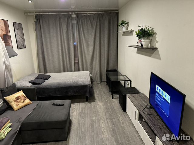 

Квартира-студия, 30 м², 2 кровати