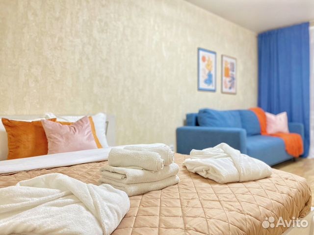 

1-к. квартира, 38 м², 2 кровати