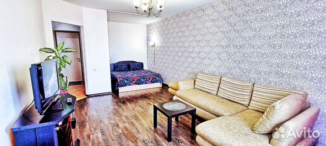 

1-к. квартира, 50 м², 2 кровати