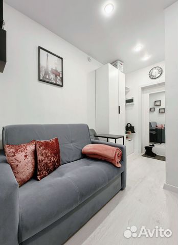 

Квартира-студия, 10 м², 1 кровать