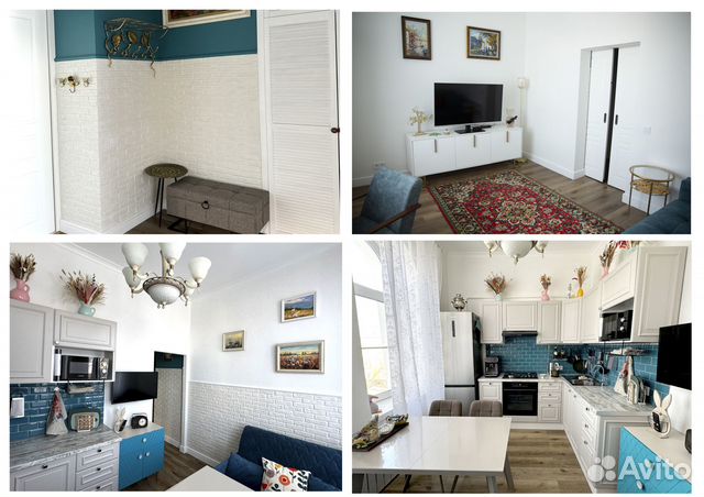 

1-к. квартира, 42 м², 2 кровати