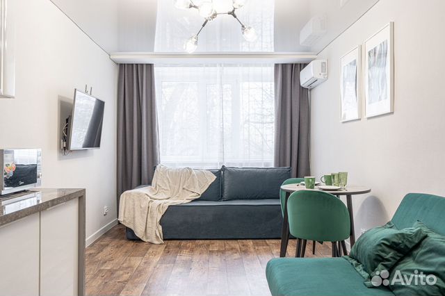 

Квартира-студия, 20 м², 2 кровати