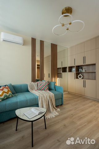 

2-к. квартира, 38 м², 2 кровати