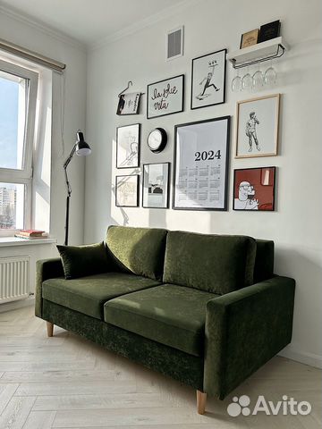 

1-к. квартира, 33,8 м², 3 кровати