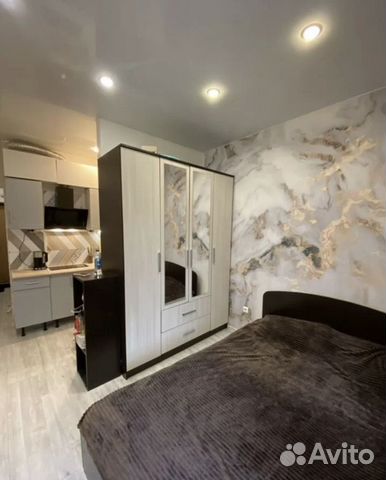 

Квартира-студия, 28 м², 1 кровать