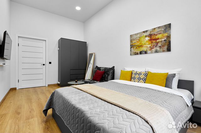 

1-к. квартира, 40 м², 2 кровати