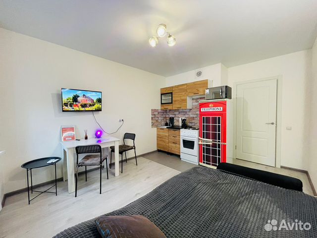 

Квартира-студия, 24 м², 1 кровать