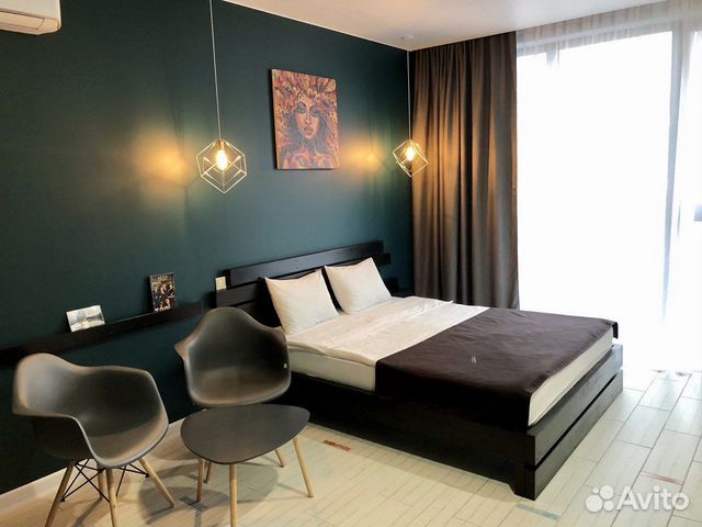 

Квартира-студия, 25 м², 1 кровать