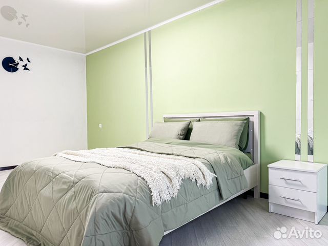 

1-к. квартира, 45 м², 2 кровати